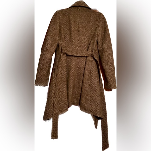 Michael Kors WOOL long pea coat XS wrap - Picture 9 of 9
